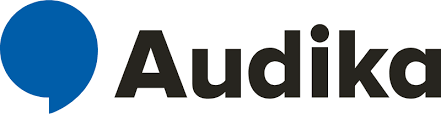 Audika høreklinikker logo